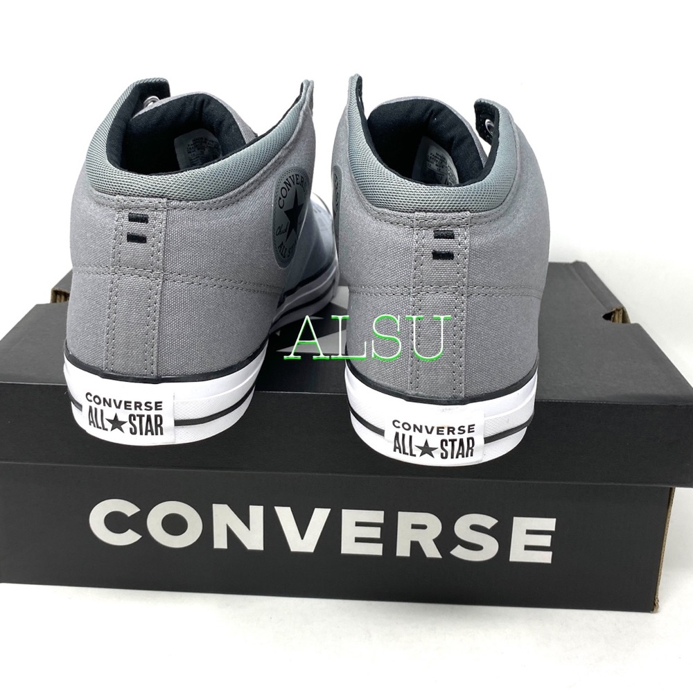 Converse Ctas High Street Wolf Grey Men’s Sneakers Size 64381F - Picture 4 of 8